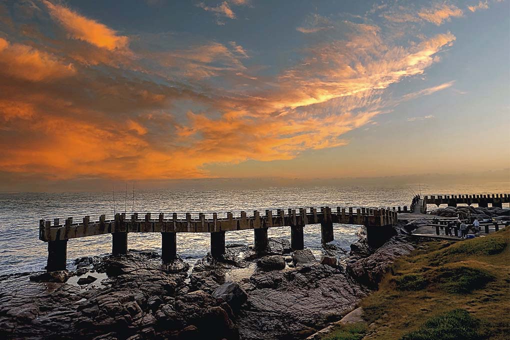 Photography Artist working on a painting at a wooden table in a sunlit art studio filled with canvases, brushes, and colourful paint splashes.